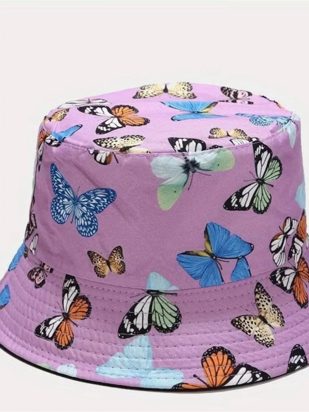 NWT Butterfly Print Bucket Hat, Various Colors, Summer Hats
